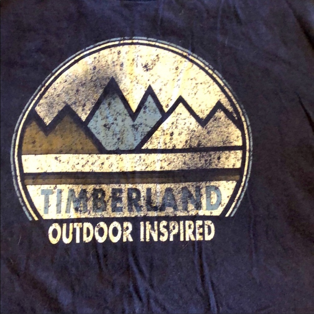 Mens large timberland short sleeve tshirt